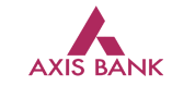 Axis Bank logo - A leading private sector bank in India, offering comprehensive financial services.